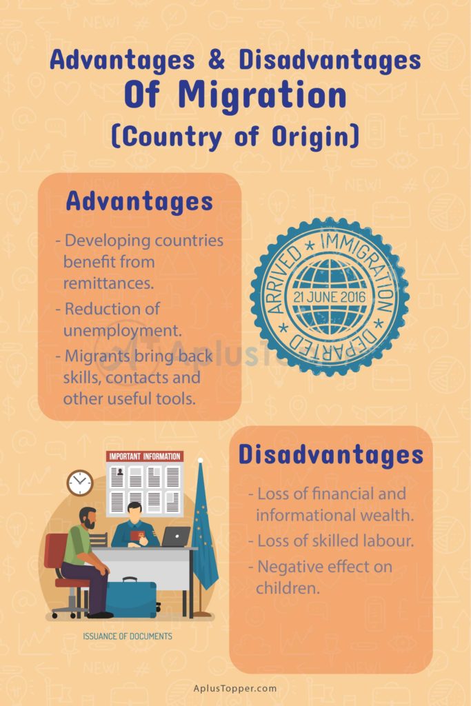 Advantages And Disadvantages Of Migration | Causes and Effects of ...