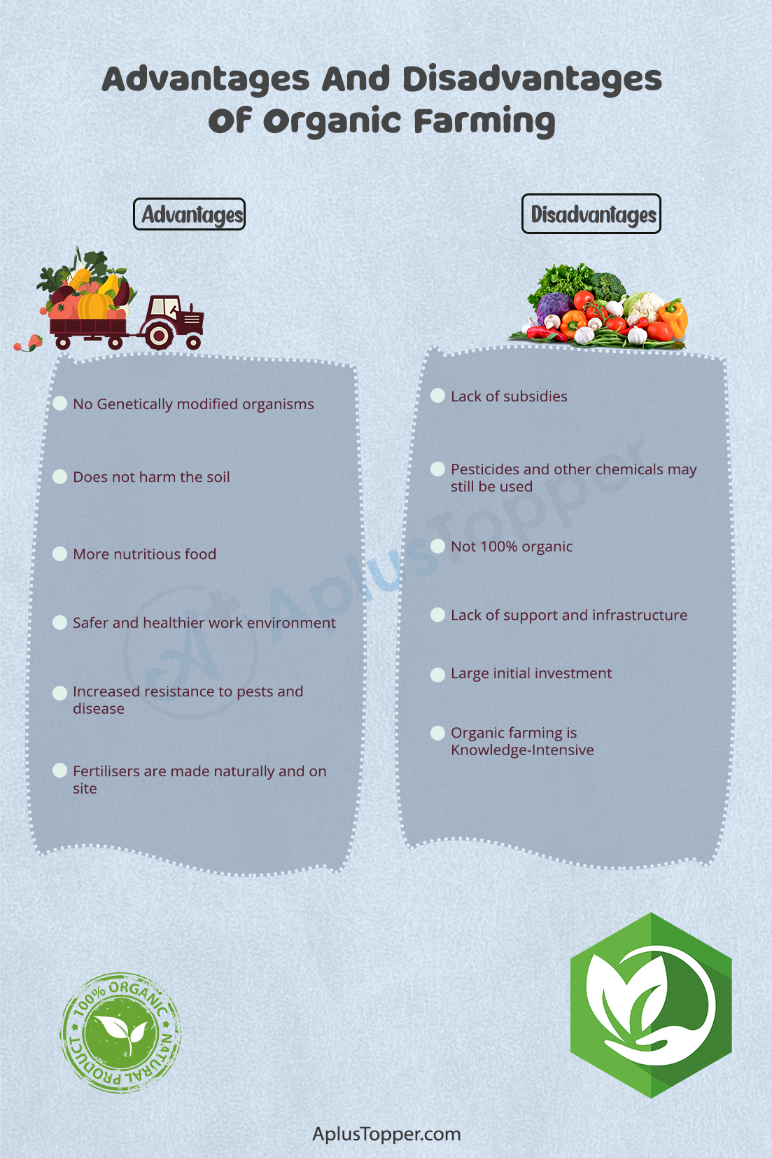 Advantages And Disadvantages Of Organic Farming 2