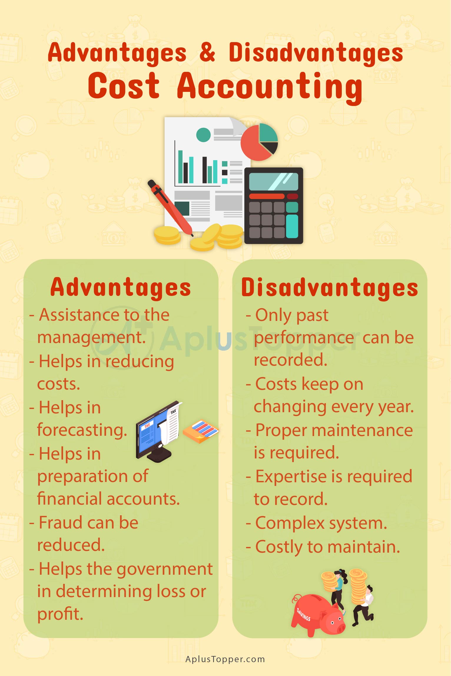 Advantages and Disadvantages of Cost Accounting 2