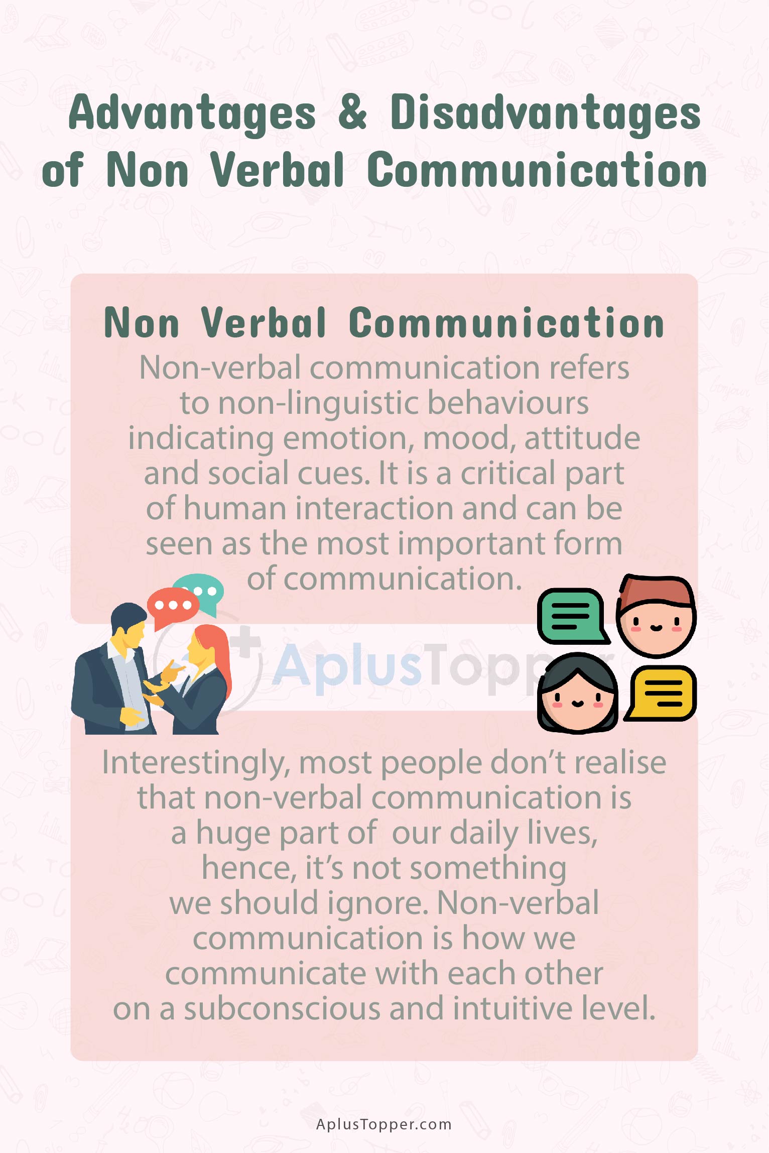 Non Verbal Communication Advantages And Disadvantages 1