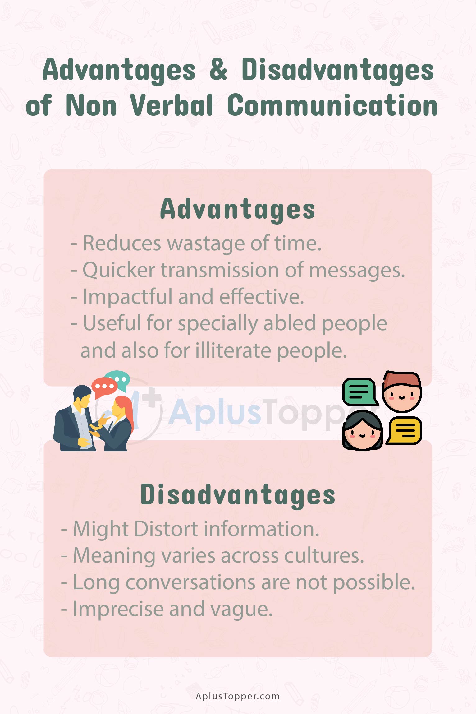 Non Verbal Communication Advantages And Disadvantages What Is Non Verbal Communication Pros 1979