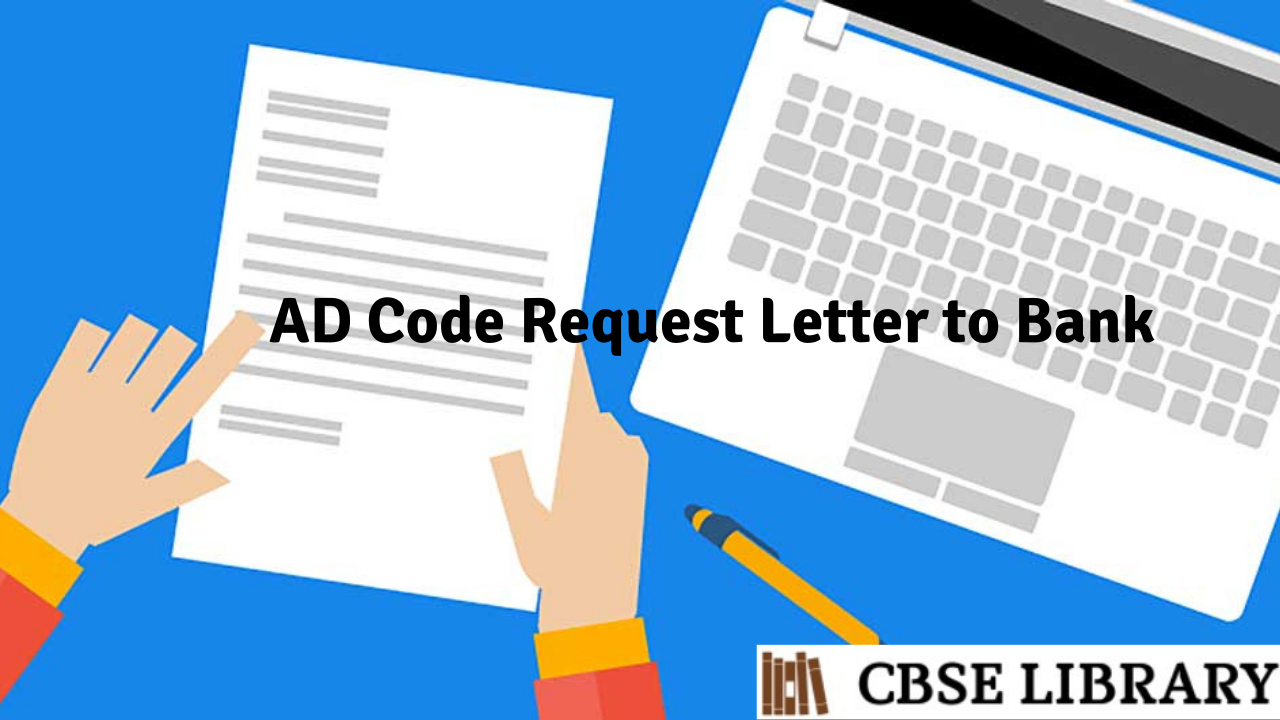 AD Code Request Letter to Bank