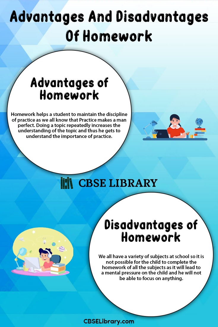 essay on advantages and disadvantages of homework