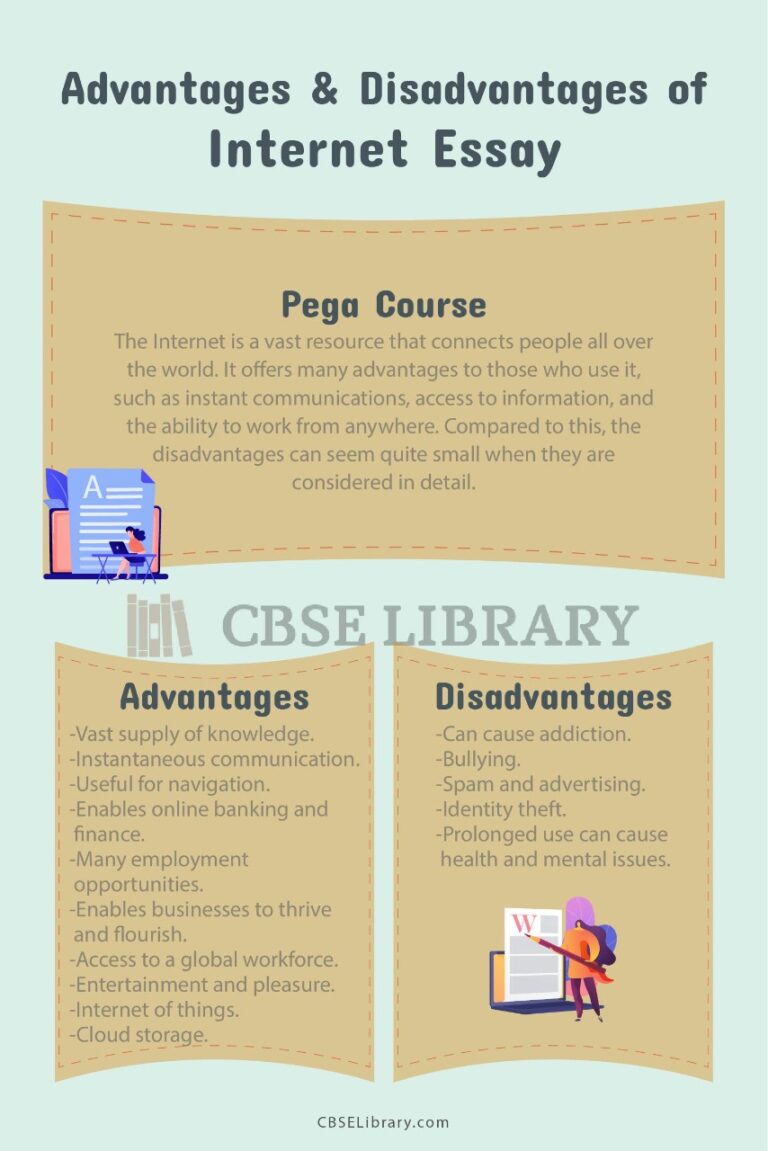 advantages and disadvantages essay about internet