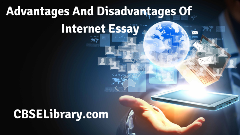 internet advantages and disadvantages essay 150 words