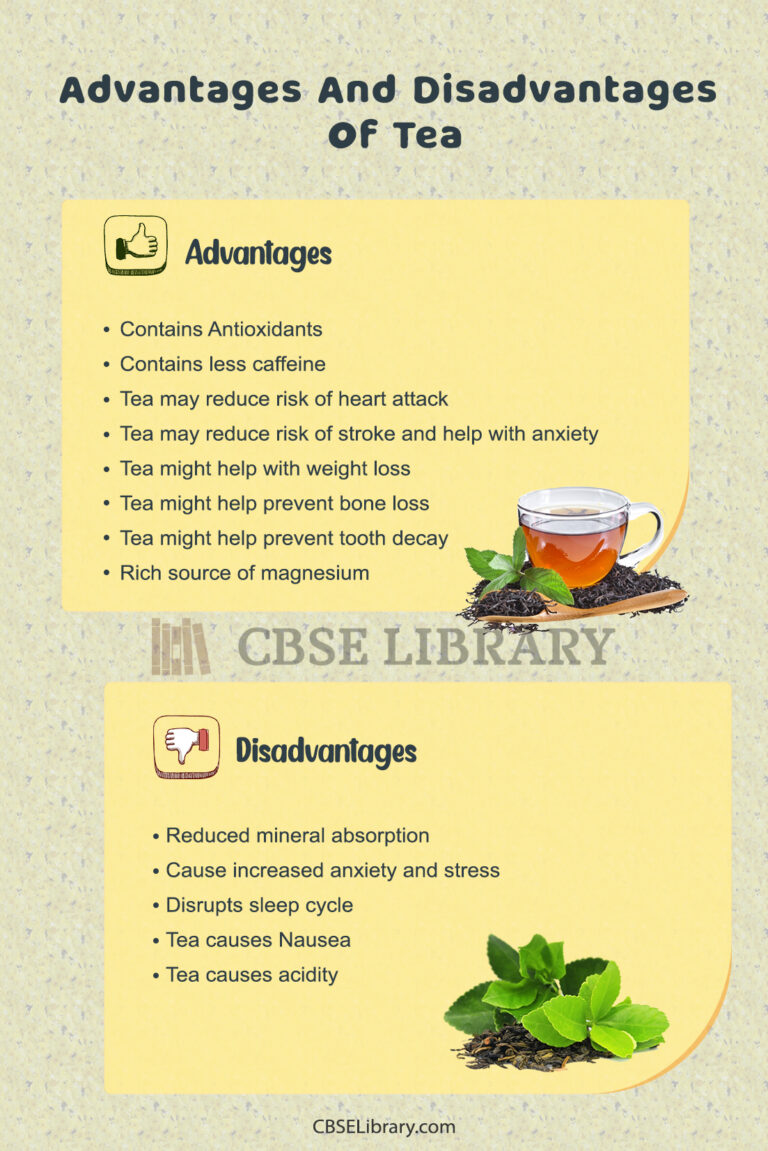 Advantages And Disadvantages Of Tea Top 9 Pros and Cons of Tea, Side