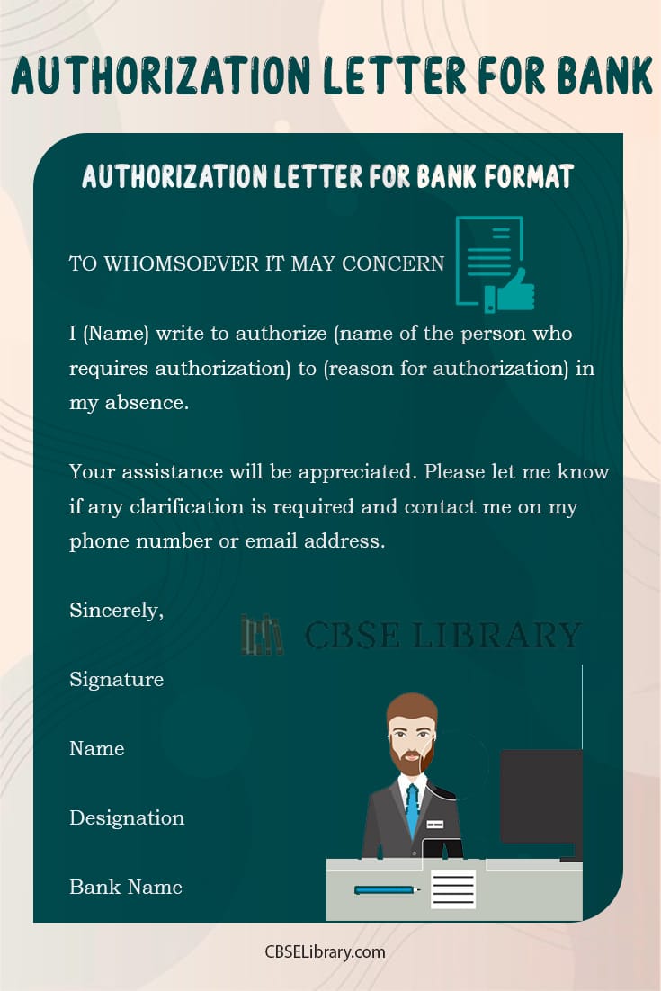 Authorization Letter for Bank 2