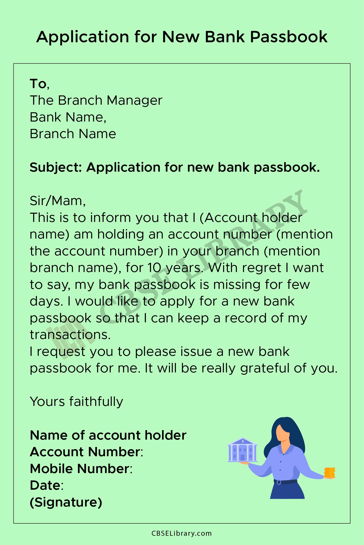 Bank Passbook Missing Letter 4