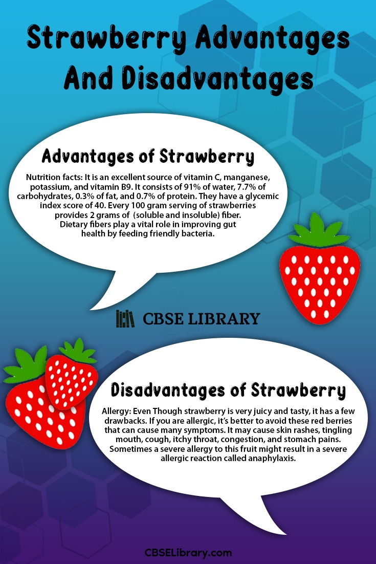 Strawberry Advantages And Disadvantages