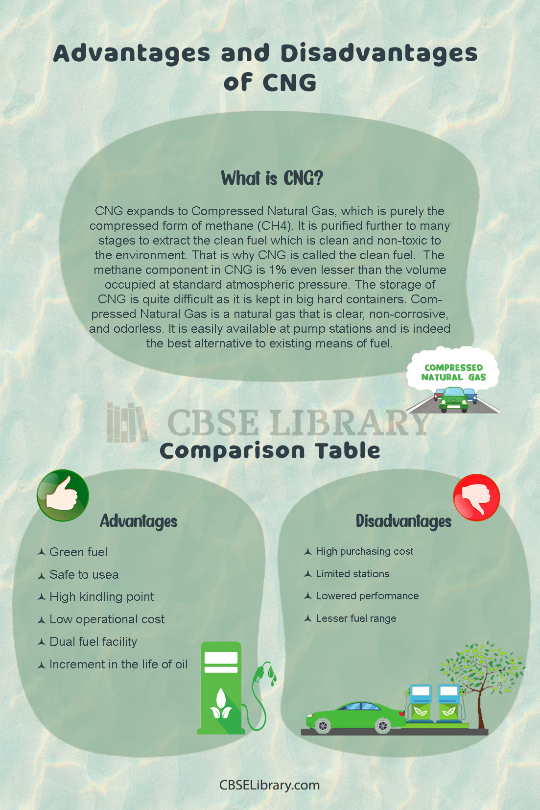 Advantages and Disadvantages of CNG 1