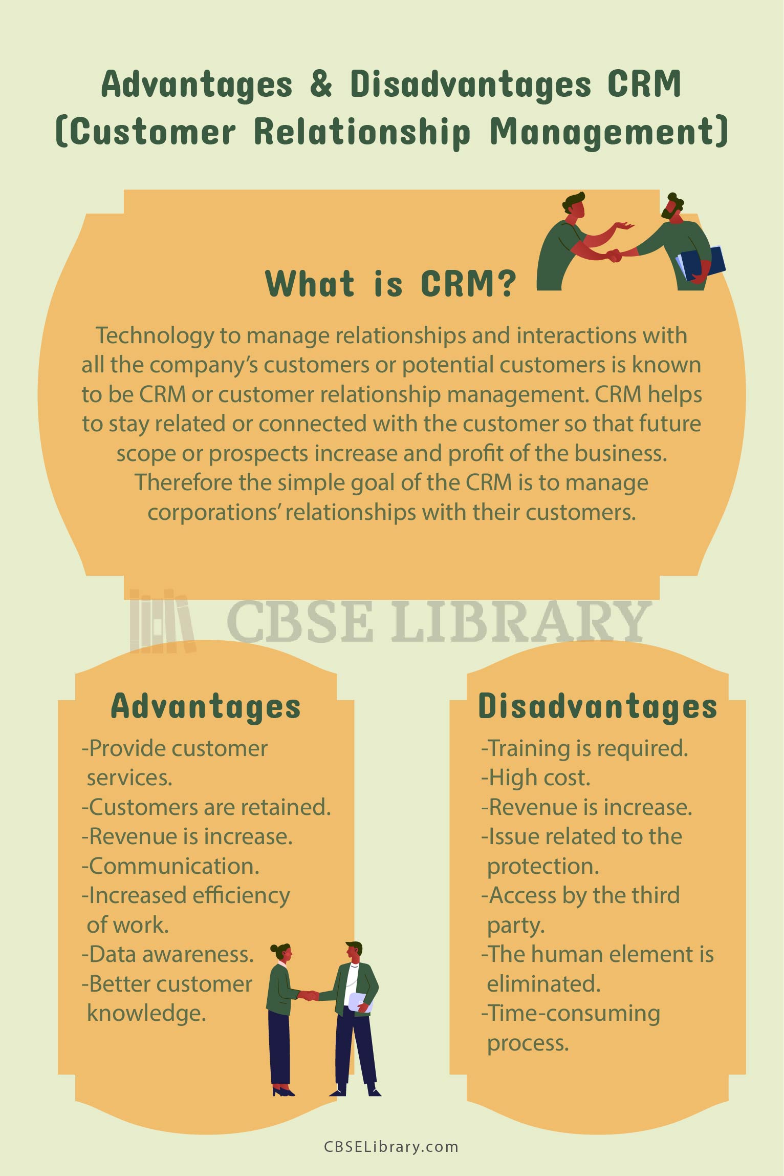 Advantages and Disadvantages of CRM