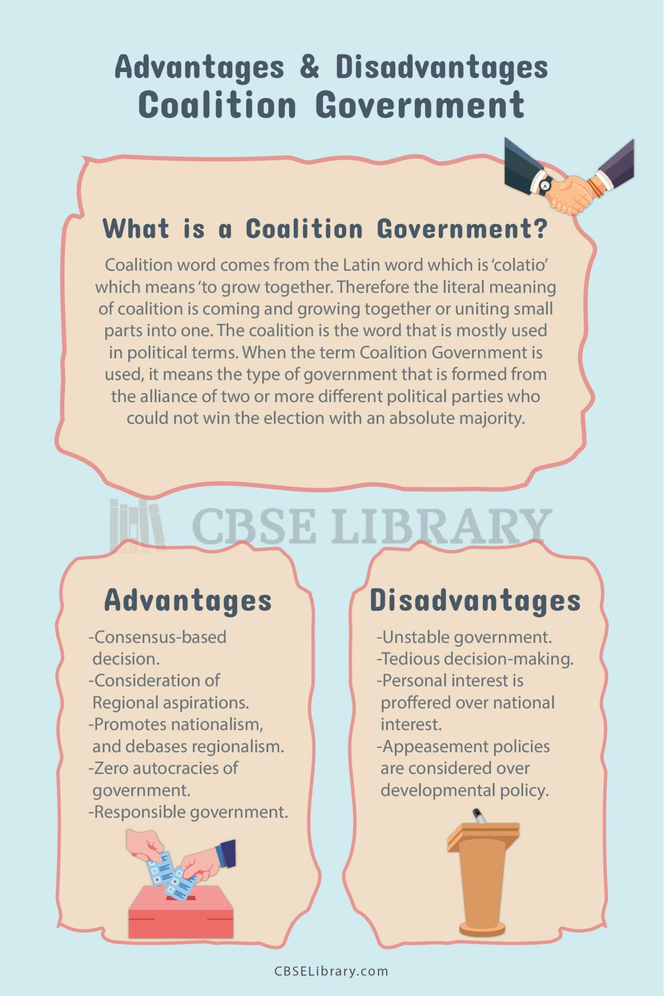 coalition government in municipalities essay