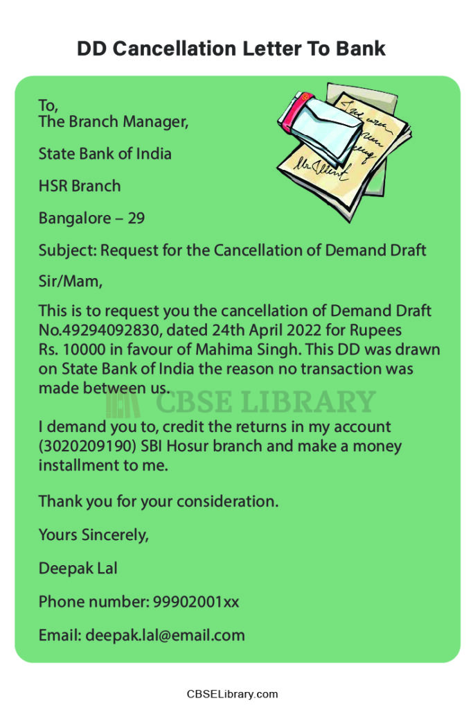 application letter for dd in education loan