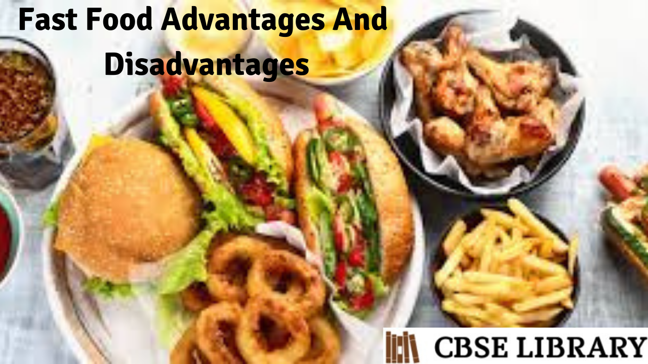 Fast Food Advantages And Disadvantages