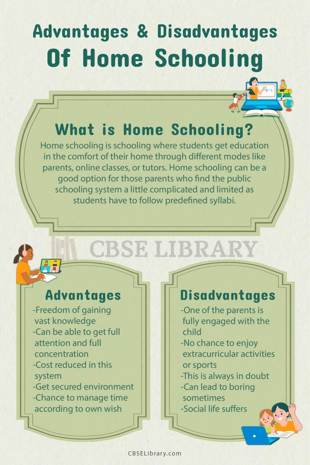 cons of homeschooling essay