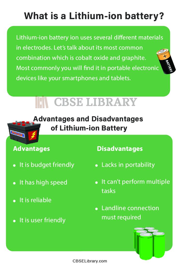 Lithium Ion Battery Advantages And Disadvantages 1