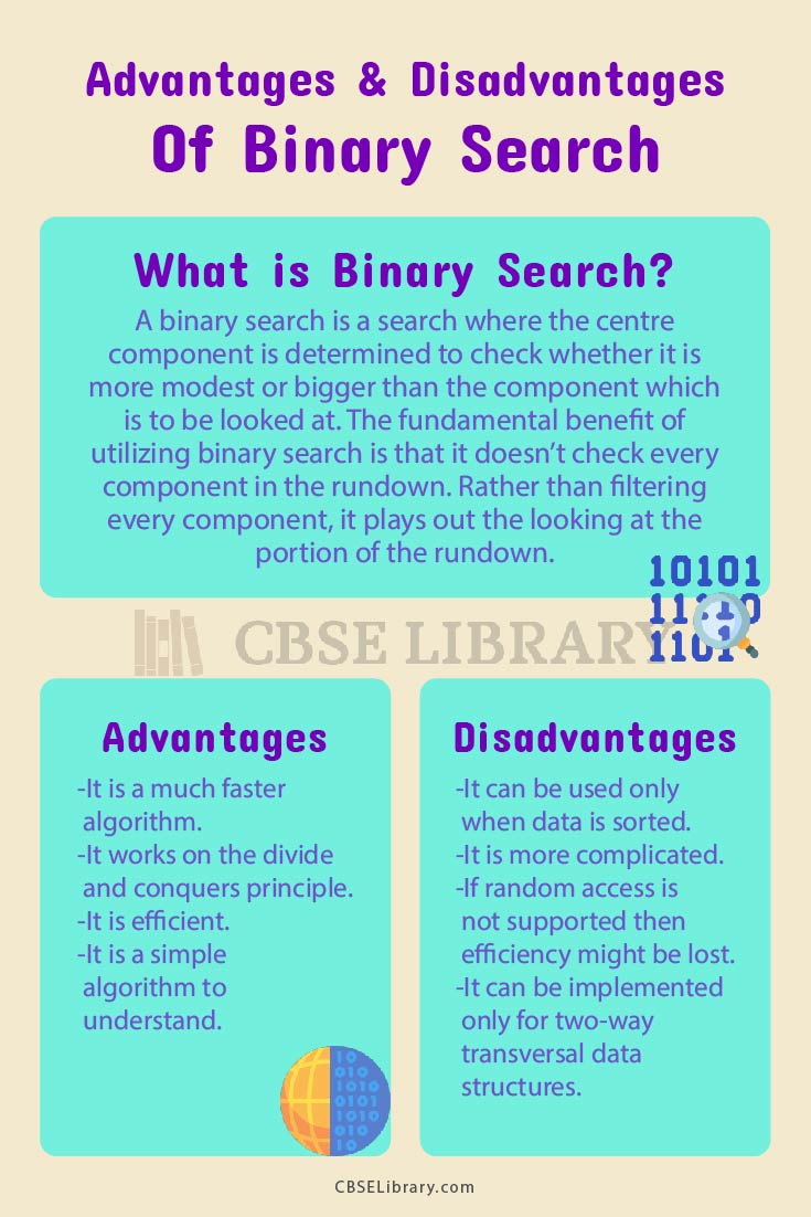 Advantages And Disadvantages Of Binary Search