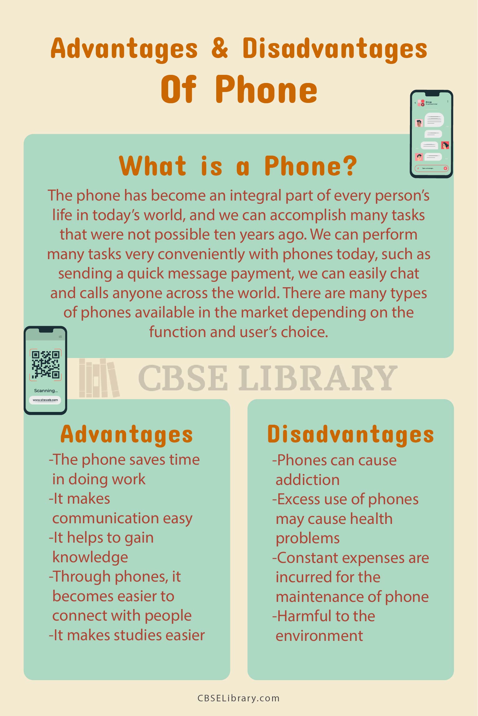 essay advantages and disadvantages of phone