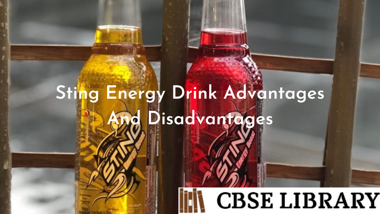 Sting Energy Drink Advantages And Disadvantages