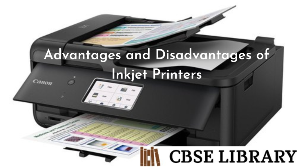 What Is An Inkjet Printer Advantages And Disadvantages