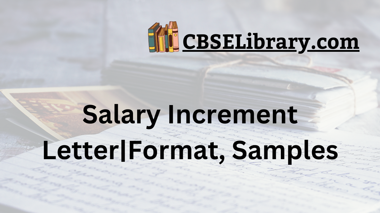 Salary Increment Letter|Format, Samples